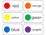 11 Basic Colors Beginning Stages Flashcards. Preschool-1st Grade