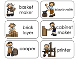 11 Colonial Jobs Beginning Stages Flashcards. Preschool-1st Grade