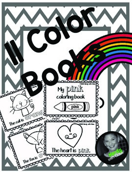 Preview of 11 Color Books Bundle for early learners