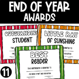 11 End of the Year Class Awards Academic Certificates For 