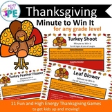 11 Fun & Easy Thanksgiving Minute to Win it Games For All Ages