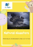 Natural Disasters - Exciting activities, worksheets compat