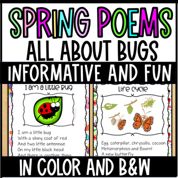13 Spring Bug Poems of the Week! Bug Science, Life Cycles, Bug Parts ...