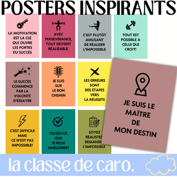 Preview of 11 affiches inspirantes (French Inspirational Poster)