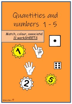 Preview of 11 worksheet macht and associate with numbers