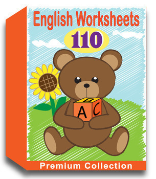 english worksheets for kindergarten 110 worksheets distance learning no prep