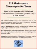 111 Shakespeare Monologues for Teens