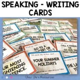 112 ESL Speaking and Writing Task Cards