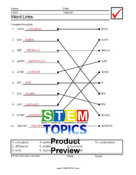 11th grade vocabulary worksheets full year 778 pages by stemtopics