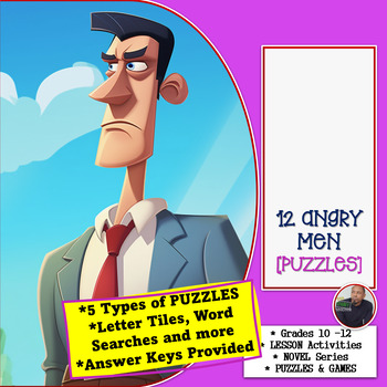 Preview of 12 ANGRY MEN PUZZLES