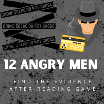 Preview of 12 Angry Men: Digital After Reading Game