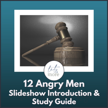 Preview of 12 Angry Men Introductory Slideshow & Study Guide