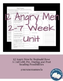 12 Angry Men Pre, During & Post Reading with Book Clubs an