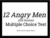 12 Angry Men Reading Comprehension Test (3 Act Version of 