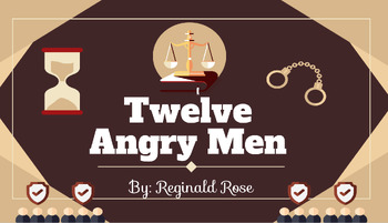 Preview of 12 Angry Men Unit Plan