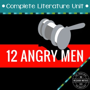 Preview of 12 Angry Men - Twelve Angry Men Complete Drama Unit Teaching Package