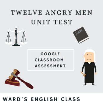 Preview of 12 Angry Men Unit Test - Google Forms