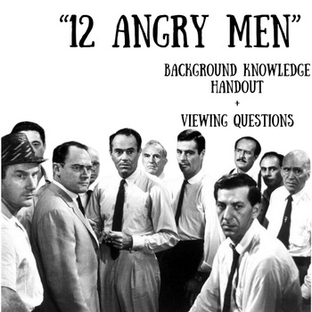 Preview of 12 Angry Men Video Guide + Questions