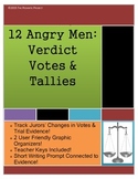 12 Angry Men Voting and Evidence Charts