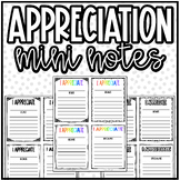 12 Appreciation Cards (for Students and Staff) | Kindness 