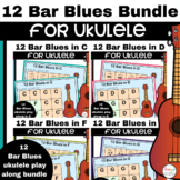 12 Bar Blues Chord Progression for Ukulele BUNDLE