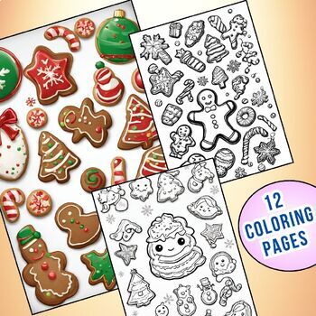 Christmas cookies with cookie sheet