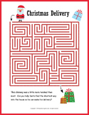 12 Fun Christmas Puzzle Worksheet Activities - NO PREP PACKET