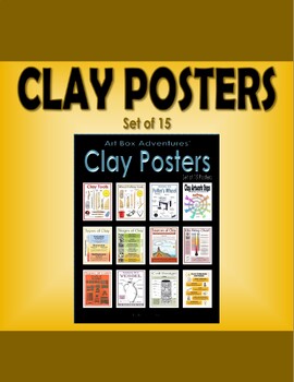 Preview of 15 Clay Posters for the Ceramics Classroom