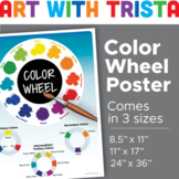 12 Color Color Wheel Posters - 3 Sizes Included