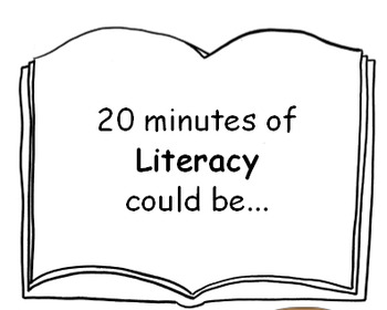 Preview of 12 Creative Ideas for 20 minutes of Reading