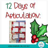 12 Days of Articulation: {FREEBIE Christmas Craftivity}