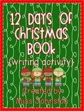 12 Days of Christmas Book Writing Activity