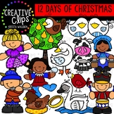 12 Days of Christmas Clipart {Creative Clips Clipart}