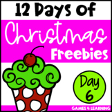 Twelve Days of Christmas Activities - Freebie 6 - Homophon