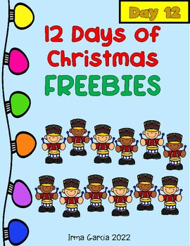 12 Days of Christmas Freebies Day 12 - Counting Money by Irma Garcia