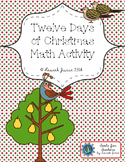 12 Days of Christmas Math Activity