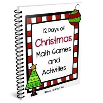 Preview of 12 Days of Christmas Math Games and Activities