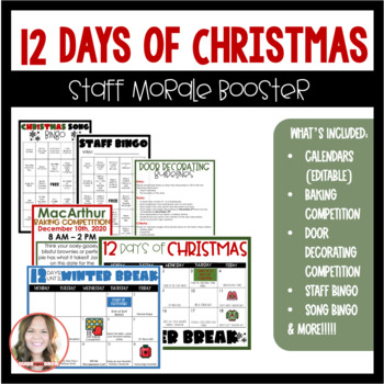 Preview of 12 Days of Christmas: Staff Morale Booster