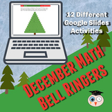 Math Bell Ringers with a December Theme for Secondary Students