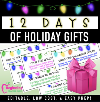 DAY 11: Christmas Gift Tags {12 Days of Free Christmas Printables} — Krafty  Planner