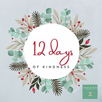 Preview of 12 Days of Kindness Christmas Activity Prompt Cards