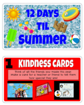 Preview of 12 Days of Summer Countdown