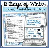 12 Days of Winter Countdown | Snowman Kindness Challenges 