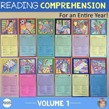 Preview of Differentiated, Art-integrated, Nonfiction Reading Comprehension Passages [v1]