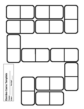 12 Dominoes by Creative Math Coach | Teachers Pay Teachers