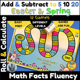 12 Easter & Spring Math Games - Add & Subtract Fun for Kin