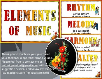 Preview of 12 Elements of Music