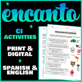 12 Encanto Worksheets Readings and Slides - Spanish and En