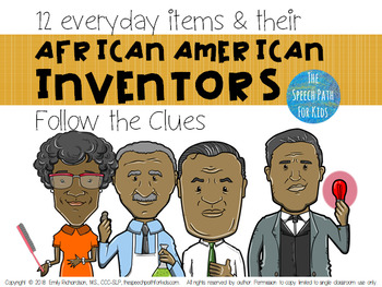 Preview of 12 Everyday Inventions and their African American Inventors - Follow The Clues