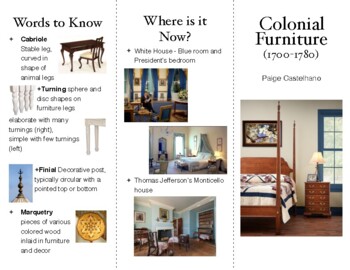Preview of 12 Furniture Styles Brochure Project